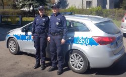 Policjanci uratowali ludzkie życie